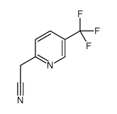 2-(5-(Trifluoromethyl)pyridin-2-yl)acetonitrile structure