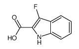 3-fluoro-1H-indole-2-carboxylic acid Structure
