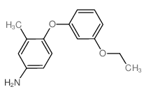 4-(3-Ethoxyphenoxy)-3-methylaniline结构式