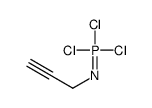 trichloro(prop-2-ynylimino)-λ5-phosphane Structure