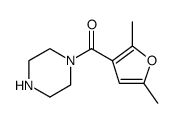 Methanone, (2,5-dimethyl-3-furanyl)-1-piperazinyl-结构式