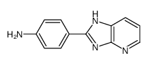 Benzenamine, 4-(1H-imidazo[4,5-b]pyridin-2-yl)-结构式