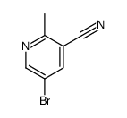 5-Bromo-2-methylnicotinonitrile Structure