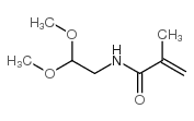 N-(2,2-dimethoxyethyl)methacrylamide structure