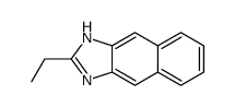 2-Ethyl-1H-naphtho[2,3-d]imidazole结构式