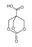 1-oxo-2,6,7-trioxa-1λ5-phosphabicyclo[2.2.2]octane-4-carboxylic acid Structure