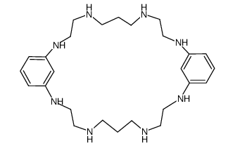 2,5,9,12,18,21,25,28-octaazatricyclo[27.3.1.113,17]tetratriaconta-1(33),13(34),14,16,29,31-hexaene Structure