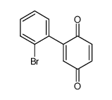 2-(2-bromophenyl)-1,4-benzoquinone Structure