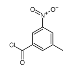 Benzoyl chloride, 3-methyl-5-nitro- (9CI) Structure