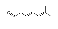 4,6-Octadien-2-one, 7-methyl-, (E)- (9CI) structure