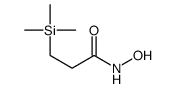 N-hydroxy-3-trimethylsilylpropanamide结构式