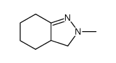 2-methyl-3,3a,4,5,6,7-hexahydro-2H-indazole Structure