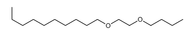 1-(2-butoxyethoxy)decane Structure
