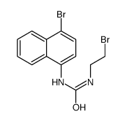 1-(2-bromoethyl)-3-(4-bromonaphthalen-1-yl)urea Structure