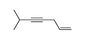 6-Methyl-hept-1-en-4-yne Structure