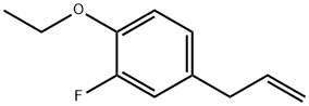 3-(4-Ethoxy-3-fluorophenyl)-1-propene结构式