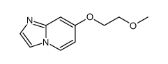 7-(2-methoxyethoxy)imidazo[1,2-a]pyridine结构式