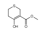 4-hydroxy-3-thiene-3-carboxylic acid methyl ester Structure