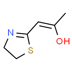 1-Propen-2-ol, 1-(4,5-dihydro-2-thiazolyl)- (9CI) structure