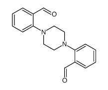 2-[4-(2-formylphenyl)piperazin-1-yl]benzaldehyde Structure