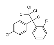 1-chloro-2-[1,2,2,2-tetrachloro-1-(4-chlorophenyl)ethyl]benzene Structure