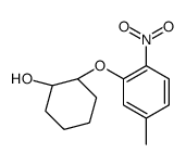 (1R,2S)-2-(5-methyl-2-nitrophenoxy)cyclohexan-1-ol Structure
