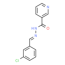 N'-[(E)-(3-chlorophenyl)methylidene]pyridine-3-carbohydrazide picture