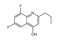 6,8-Difluoro-4-hydroxy-2-propylquinoline picture