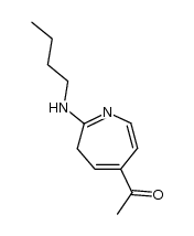 1-(2-(butylamino)-3H-azepin-5-yl)ethanone结构式