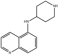 N-(piperidin-4-yl)quinolin-5-amine Structure