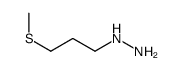 [3-(Methylsulfanyl)propyl]hydrazine Structure