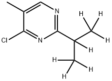4-Chloro-5-methyl-2-(iso-propyl-d7)-pyrimidine结构式