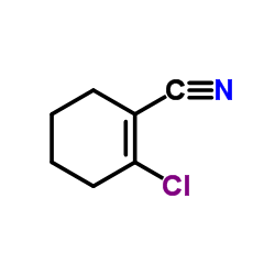 2-chlorocyclohex-1-enecarbonitrile结构式