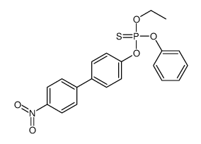 ethoxy-[4-(4-nitrophenyl)phenoxy]-phenoxy-sulfanylidene-λ5-phosphane Structure