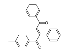 4-Phenyl-1,2-di-p-tolylbut-2-ene-1,4-dione结构式