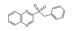 2-(benzylsulfonyl)quinoxaline结构式