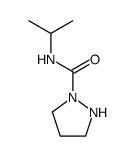 1-Pyrazolidinecarboxamide,N-(1-methylethyl)-(9CI)结构式