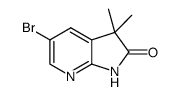 2H-Pyrrolo[2,3-b]pyridin-2-one,5-bromo-1,3-dihydro-3,3-dimethyl- structure