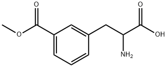 3-(2-Amino-2-carboxy-ethyl)-benzoic acid methyl ester结构式