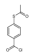 Ethanethioic acid, S-[4-(chlorocarbonyl)phenyl] ester (9CI)结构式