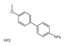 4'-METHOXY-BIPHENYL-4-YLAMINE HCL SALT Structure