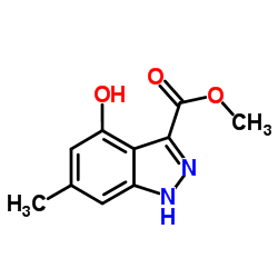 Methyl 4-hydroxy-6-methyl-1H-indazole-3-carboxylate structure