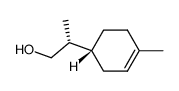 (R)-2-[(1R)-4-Methyl-3-cyclohexene-1β-yl]-1-propanol Structure