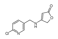 3-[(6-chloropyridin-3-yl)methylamino]-2H-furan-5-one结构式