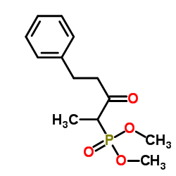 Dimethyl (3-oxo-5-phenylpentan-2-yl)phosphonate结构式