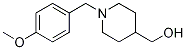 [1-(4-Methoxy-benzyl)-piperidin-4-yl]-Methanol Structure