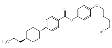 4-Pentyloxyphenyl-4'-Trans-PropylcyclohexylBenzo Structure