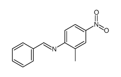 N-(2-methyl-4-nitrophenyl)-1-phenylmethanimine Structure