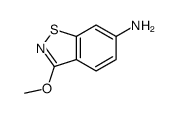3-methoxy-1,2-benzothiazol-6-amine结构式