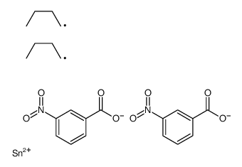[dibutyl-(3-nitrobenzoyl)oxystannyl] 3-nitrobenzoate结构式